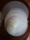 60  Pc Plastic Canvas Sheet Variety Lot  Circle large remnant Darice  7 Mesh Usa