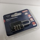 Abus 145 20 Black Combination Padlock Travel lockers New