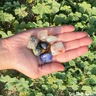 8pc Lot Tumble Stone Multi Color Beautiful Tumble Stone Healing Set Reiki Stones