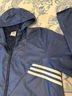 Adidas Royal Blue Hooded Zip Windbreaker kids 13-14 Years Old Pre Owned
