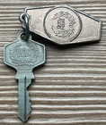 Vintage Hotel Waldorf Astoria New York Room Key  688   Gold Tone Keychain Tag