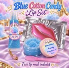 Face By Fabb Blue Cotton Candy Lip Gloss W  Charm  Lip Scrub   Lip Mask 