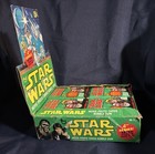 1977 Topps Star Wars Series 3 Wax Display Box W  4 Empty  display  Packs