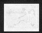 Vintage Matchbox Label Portuguese Match Stick Tennis Game Series  no  15  C1960