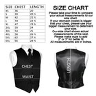 Men s Black Paisley Formal Dress Tuxedo Vest   Bow-tie Set  Wedding Prom