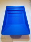Blue Advanced Square Drop Riffle Gold Pan  Large  8 x12   Free Shipping 