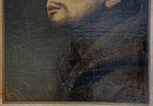 Antique 18th Century French Original Oil On Canvas Painting Monk Portrait Ooak