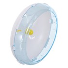 Silent Pets Exercise Wheel For Home Small Animals Abs Sky Blue Non Slip