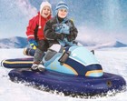 Snow Tube 65-inch Large Heavy Duty Inflatable Rocket Sled For Adults And Kids