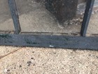 C1920 Three Pane Transom Window Frame Sash 34   x 24 5    X 1 25    - 20    X 10 Glass