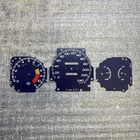 Gauge Cluster Overlay Spoon Style 240 Km h 11k For 96-00 Honda Civic Typer Ek9