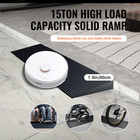 15t Cuttable Solid Ramp 35 4 x7 9 x1 6  Rubber Threshold Wheelchair Ramp