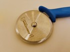Dexter Usa 4  Stainless Pizza Cutter Wheel Cool Blue Hi Heat Handle Factory2nd