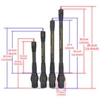 6  8  10  12   Carbon Stabilizer Balance Bar Compound Bow Archery Shock Absorber
