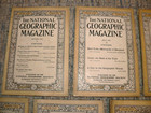 Lot Of 9 Antique National Geographic Magazines From 1917  1918  1919    1920