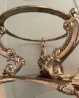 Godinger Silver Art Co  Ltd  Silver Plate Decorative Holder stand Heavy Read