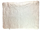 Vintage Sterncraft Baby Crib Quilt Blanket Comforter White Pastel Zoo Animals