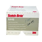 13 Pcs 3m Scotch-brite 6448 Light Duty Silicon Carbide Hand Pad 9 In X 6 In