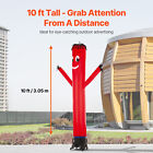 10 Ft Air Dancers Wacky Waving Inflatable Tube Man With 9 10 Hp Blower Fan