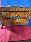 Antique Heavy Strong Thick Metal Money Box Safe