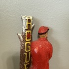 Rogue Yellow Snow Ale Ceramic Beer Tap Handle Damaged Paint Read Description