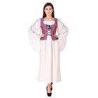 Medieval Wench Pirate Renaissance Costume Reversible Peasant Brocade Bodice