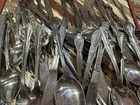 Vtg Sets Mismatched Silverware Flatware Eclectic Boho 15 Pc   Bonus