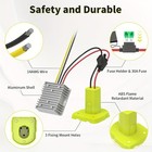 18v To 12v Step Down Converter Transformer Compatible With Ryobi 18v Battery