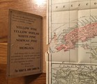 Antique Pocket Map Of Cuba Puerto Rico Jenks Lumber Co  Cleveland  Ohio Oh