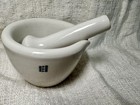 Vintage 1920 s Coors Usa Apothecary Porcelain Mortar   Pestle Set