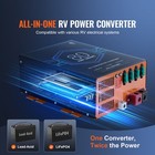 Rv Converter 80 Amp 110v Ac To 12v Dc Rv Power Converter Battery Charger