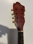 Vtg Kay Mandolin Sunburst A Style Flat Back 8 String 1950s Working