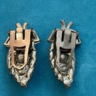 Vintage Rhinestone Shoe Decorations Party Clip Leaf 