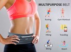 Sport Fanny Pouch Running Belt Waist Pack Bag Phone Holder For Iphone Size L