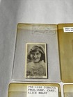Antique Female Tabacco Cards Lot Of 7 Strollers Sweet Caporal 