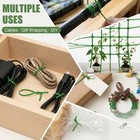 984ft Total  2 Rolls  492ft Each  Garden Twist Ties With Cutter  Plant Ties