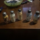 5 Mount Washington Antiques Glass Salt Or Pepper Shakers Pillar  Buy 1 Or More