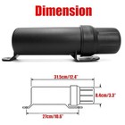  Waterproof Motorcycle Tool Tube Holder  Universal Off-road Document Storage 