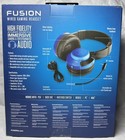 Powera Fusion Wired Stereo Gaming Headset Blue- New Ps4  Xbox One  Switch  Pc