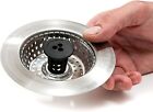 Kitchen Sinkshroom Revolutionary Clog-free Sink Strainer Basket With Stopper
