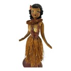 1950 s Tiki Hula Girl Doll Figurine Of Miss Honolulu  Amazing Detail  Rare