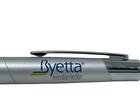 Drug Rep 2005 Byetta Collectible Heavy Metal Pharmaceutical Pen With Paper