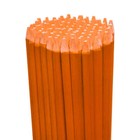 500 Pack 48  Long Hi Visibility Orange Driveway Markers Snow Plow Stakes Rods