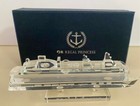 Rare Princess Cruise Line Crystal Model Ship Regal Princess 8 5    New In Box Rare
