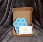 Coral Blue Silicone Baby Food Freezer Tray W  Clip-on Lid By Weesprout Bpa Free