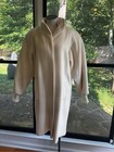 Gorgeous Vintage 1980s Ivory cream Wool Coat