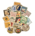 Vintage Beer Coasters Lot 46  International National Breweries Brands Pubs 