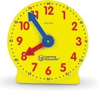 Learning Resources 4  Gear Clock Set Of 6 Classroom Teacher Time Learning Tool