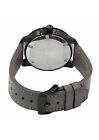 Brand New Movado Bold Men   s Black Dial Gray Leather Strap Watch 3600770