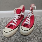 Vintage 70s 80s Converse All-star Chuck Taylor  Made In Usa Red - Size 5
